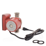 UP15-29SU/LC Stainless Steel Circulator Pump w/ Line Cord, 1-1/4" Union, 1/8 HP, 115V
