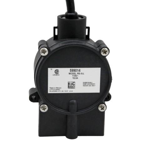 Little Giant RS-5LL Low-Level Piggyback Diaphragm Switch w/ 18ft cord, 10A max., 115V