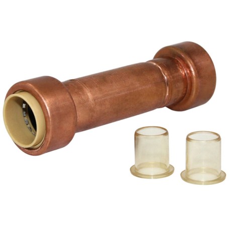 Sioux Chief 3/4" Push To Connect Copper Slip Coupling