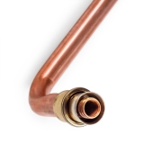 Sioux Chief 1/2" PEX Press Copper Stub Out Elbow for Viega PEX Tubing, 8" x 3.5" - Image 2