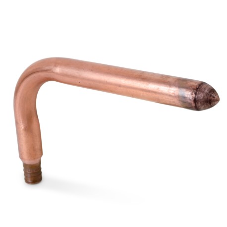 Sioux Chief Copper Stub Out Elbow for 3/4" PEX Tubing, 4.5" x 8"