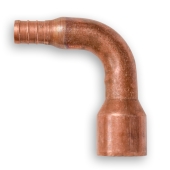 Sioux Chief 1/2" PEX x 3/4" Copper Pipe Elbow (Lead-Free Copper) - Image 3