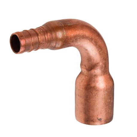 Sioux Chief 1/2" PEX x 3/4" Copper Pipe Elbow (Lead-Free Copper)