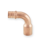 Sioux Chief 3/4" PEX x 3/4" Copper Fitting Elbow (Lead-Free Copper) - Image 2