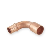 Sioux Chief 3/4" PEX x 3/4" Copper Fitting Elbow (Lead-Free Copper) - Image 3