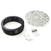 Mustee 24" x 24" x 10" Floor Mop Sink/Basin, DuraStone Fiberglass, Flock White - Image 2