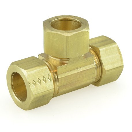 BrassCraft 5/8" OD Compression Tee, Lead-Free