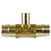 Sioux Chief 1" x 1" x 3/4" Expansion PEX Tee, LF Brass - Image 2