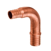 Sioux Chief 1" PEX x 3/4" PEX Reducing Elbow (Lead-Free Copper) - Image 1