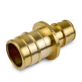 Sioux Chief 1" x 3/4" Expansion PEX Reducing Coupling, LF Brass - Image 2