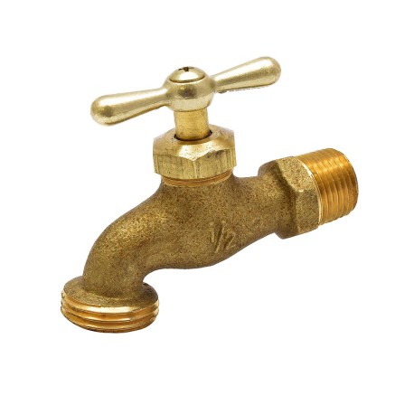 Matco-Norca 1/2" MIP Hose Bibb Valve, Multi-Turn, Lead-Free