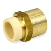 Sioux Chief 1/2" CPVC x 1/2" FIP (Female Threaded) Brass Adapter, Lead-Free - Image 2