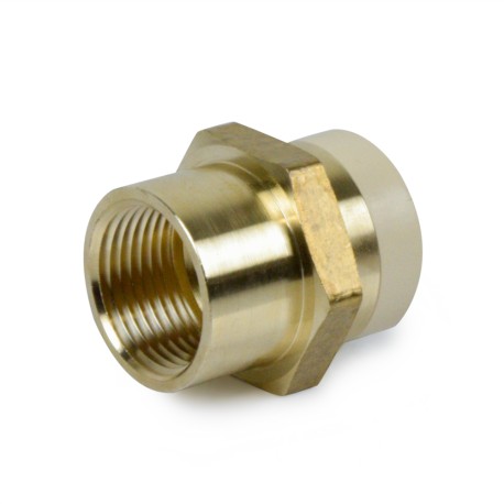 Sioux Chief 3/4" CPVC x 3/4" FIP (Female Threaded) Brass Adapter, Lead-Free