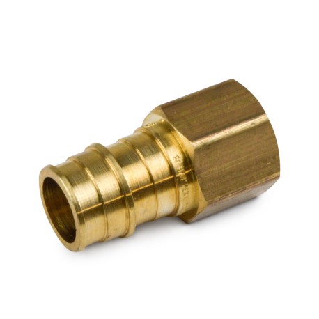 Sioux Chief 3/4" PEX x 1/2" Female Threaded F1960 Adapter, LF Brass