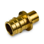 3/4" PEX x 1/2" Male Sweat F1960 Adapter, LF Brass Sioux Chief