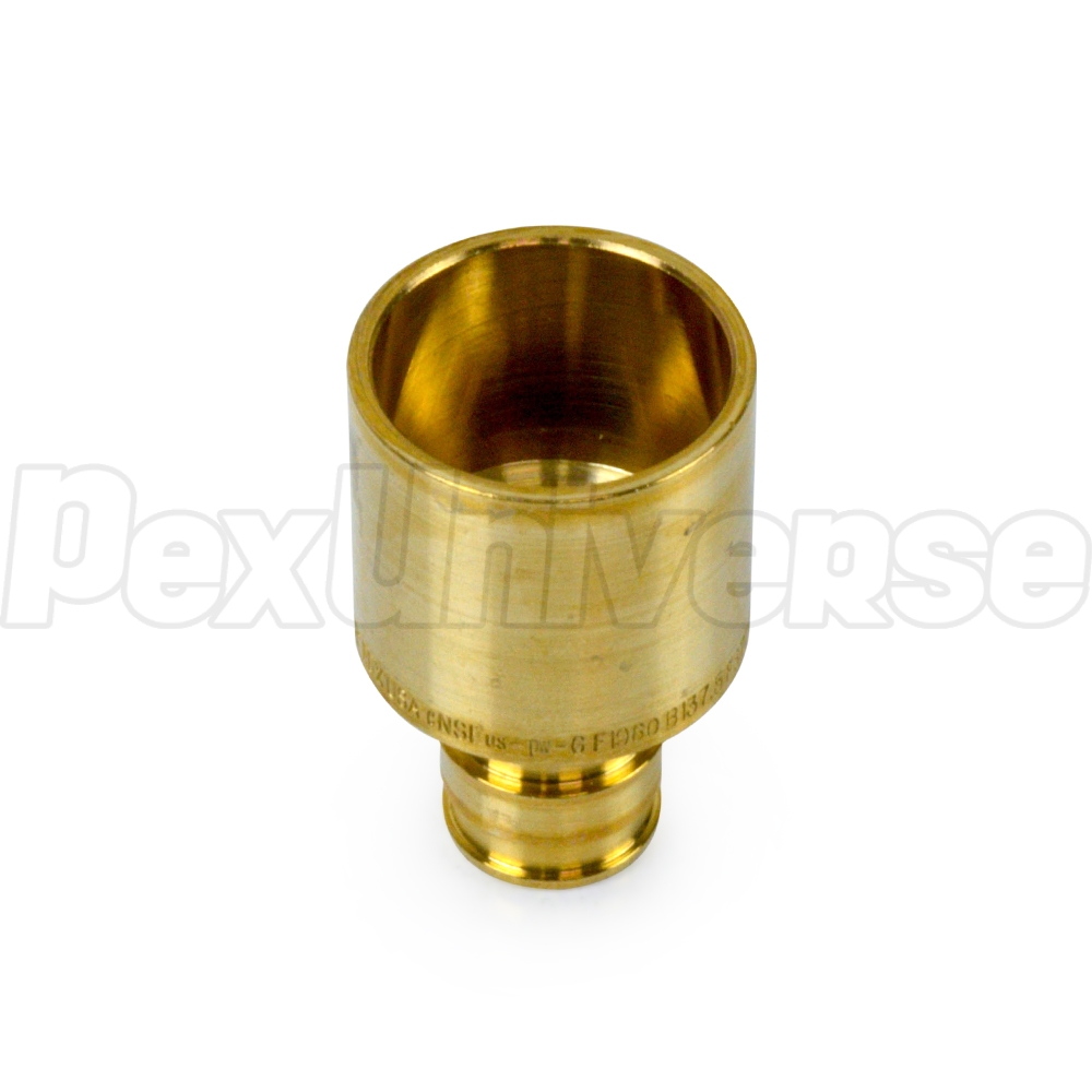 Sioux Chief 643WG32, 1/2" PEX X 3/4" Male Sweat F1960 Adapter, LF Brass ...