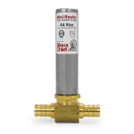1/2" PEX Tee, Mini-Rester Water Hammer Arrestor (Lead-Free)