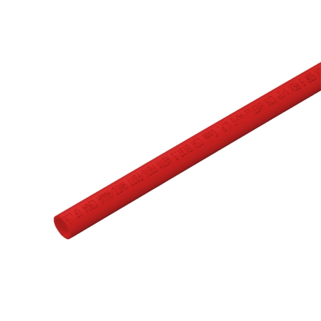 Sioux Chief 1/2" x 10ft Straight Length (Stick) PowerPEX Non-Barrier PEX-B Pipe, Red (Expandable, F1960 compliant)