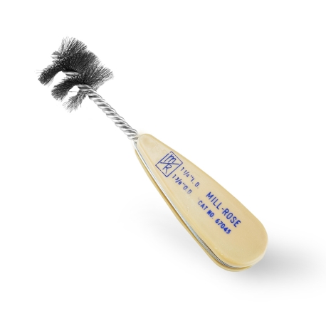 Mill-Rose 1-1/4" Copper Fitting Brush With Plastic Handle, Heavy Duty, for Plumbing & Refrigeration