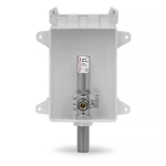 Ox Box Toilet/Dishwasher Outlet Box w/ Water Hammer Arrestor, 1/2" MPT/Sweat (Lead-Free)