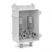 Sioux Chief Ox Box Lavatory Outlet Box w/ Water Hammer Arrestors, 1/2" PEX (Lead-Free) - Image 2