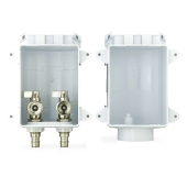 Sioux Chief Ox Box Washing Machine Outlet Box, 1/2" PEX-A (F1960), Lead-Free - Image 1