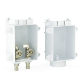 Sioux Chief Ox Box Washing Machine Outlet Box, 1/2" PEX-A (F1960), Lead-Free - Image 2