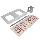 Sioux Chief Ox Box Washing Machine Outlet Box w/ Water Hammer Arrestors, 1/2" MPT/Sweat (Lead-Free) - Image 3