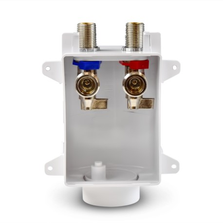 Sioux Chief Ox Box ONE Washing Machine Outlet Box, 1/2" MPT/Sweat, Lead-Free
