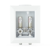 Sioux Chief Ox Box ONE Washing Machine Outlet Box w/ Water Hammer Arrestors, 1/2" PEX-A (F1960), Lead-Free - Image 3