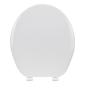 Bemis Bemis 70 (White) Economy Plastic Round Toilet Seat - Image 1