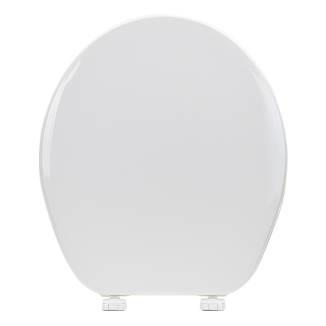 Bemis Bemis 70 (White) Economy Plastic Round Toilet Seat