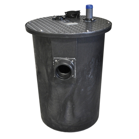 Liberty Pumps 4/10 HP 700-Series Simplex Sewage System w/ LE41A Pump & 24" x 36" Basin, 2" Disch., 115V, 10' cord