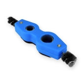 Mill-Rose Blue Monster 6-in-1 Copper Cleaning Brush, Deburr, B-tank Gas Key & Bottle Opener Tool for 1/2" & 3/4" - Image 2