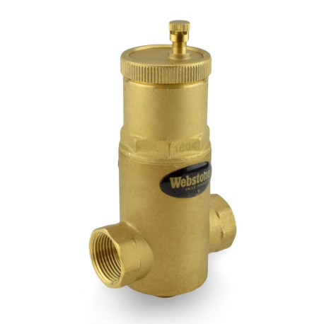 Webstone Valves 1" Threaded Air Separator