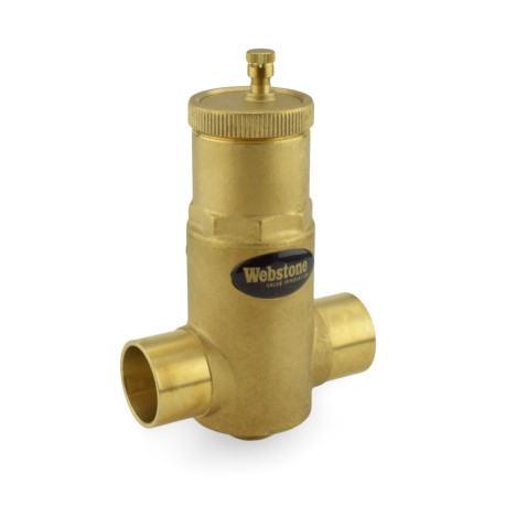 Webstone Valves 1-1/4" Sweat Air Separator
