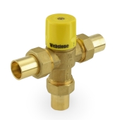 Webstone Valves 3/4" Union Sweat Mixing Valve (Lead-Free), 95-131F - Image 2