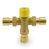 Webstone Valves 1" Union Sweat Mixing Valve (Lead-Free), 95-131F - Image 1