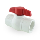 Matco-Norca 1-1/2" PVC Ball Valve, FPT Threaded, Sch. 40/80 - Image 2