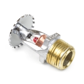 Tyco TY-B Upright Fire Sprinkler Head, Standard Response, K=5.6, Chrome Plated Brass, 155°F, 1/2" NPT - Image 2
