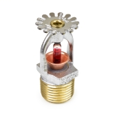 Tyco TY-B Pendent Fire Sprinkler Head, Standard Response K=5.6, Chrome Plated Brass, 155°F, 1/2" NPT - Image 1