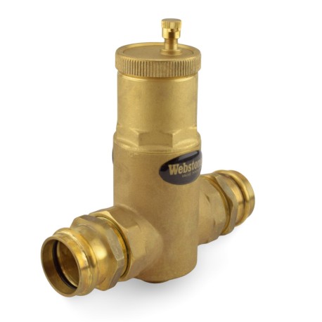 Webstone Valves 1-1/4" Press Air Separator