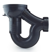 Sioux Chief WeldOne 2" PVC Integral Trap Floor Drain w/ Backwater Device - Image 2