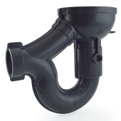 Sioux Chief WeldOne 2" PVC Integral Trap Floor Drain w/ Backwater Device - Image 4