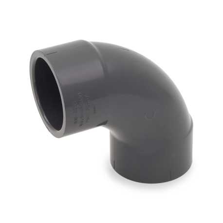 Spears 2" PVC (Sch 80) 90&deg; Sweep Elbow