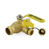 Webstone Valves 1" Press Pro-Pal Ball Drain Valve, Lead-Free - Image 3