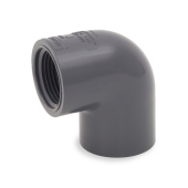 Spears 1" PVC (Sch 80) Socket x FIP 90&deg; Elbow - Image 1