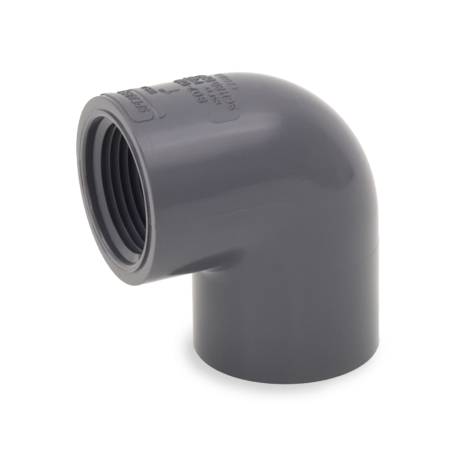 Spears 1" PVC (Sch 80) Socket x FIP 90&deg; Elbow
