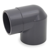 Spears 4" PVC (Sch 80) 90&deg; Street Elbow - Image 2