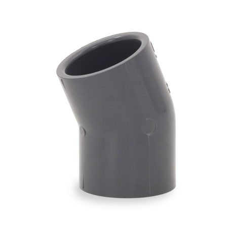 Spears 1-1/4" PVC (Sch 80) 22.5&deg; Elbow